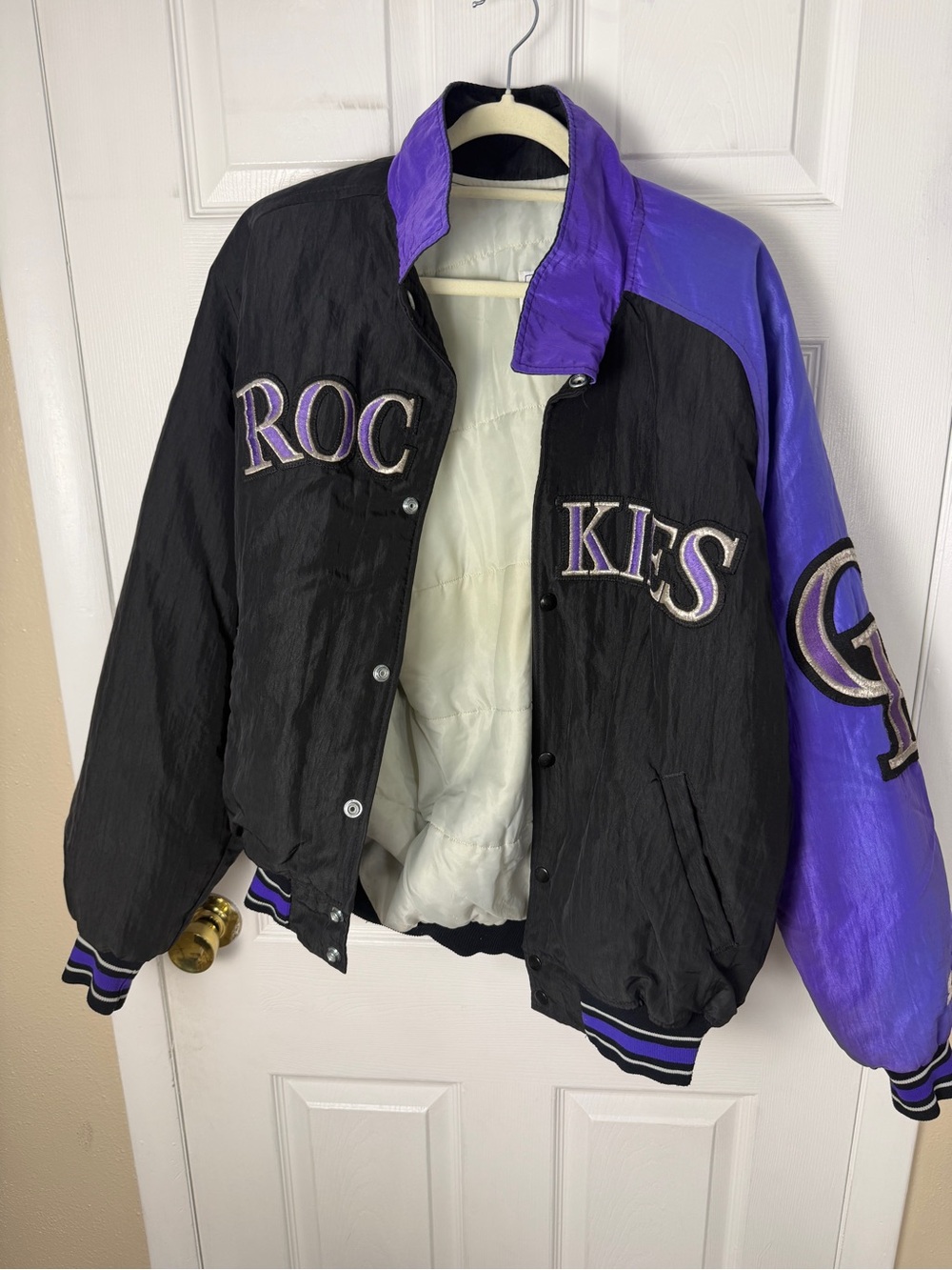 Colorado Rockies varsity Jacket vintage L